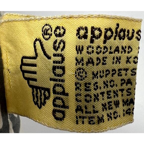 Sesame Street Applause Plush Oscar the Grouch Vintage Muppets Trash Can 12” - Picture 2 of 10